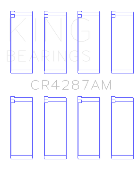 King Engine Bearings Acura B18C1/B18C5 L4/Honda 110CI  DOHC Rod Bearing Set - Size STD