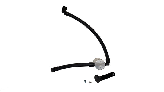 J&amp;L 2021-2025 Ford Bronco 2.7L 3.0 Oil Separator Passenger Side- Clear Anodized