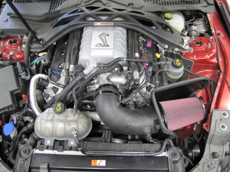 K&N 20-21 Ford Mustang GT500 5.2L V8 AirCharger Performance Intake