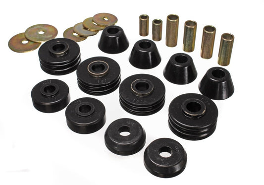 Energy Suspension GM Cab Mount Set - Black