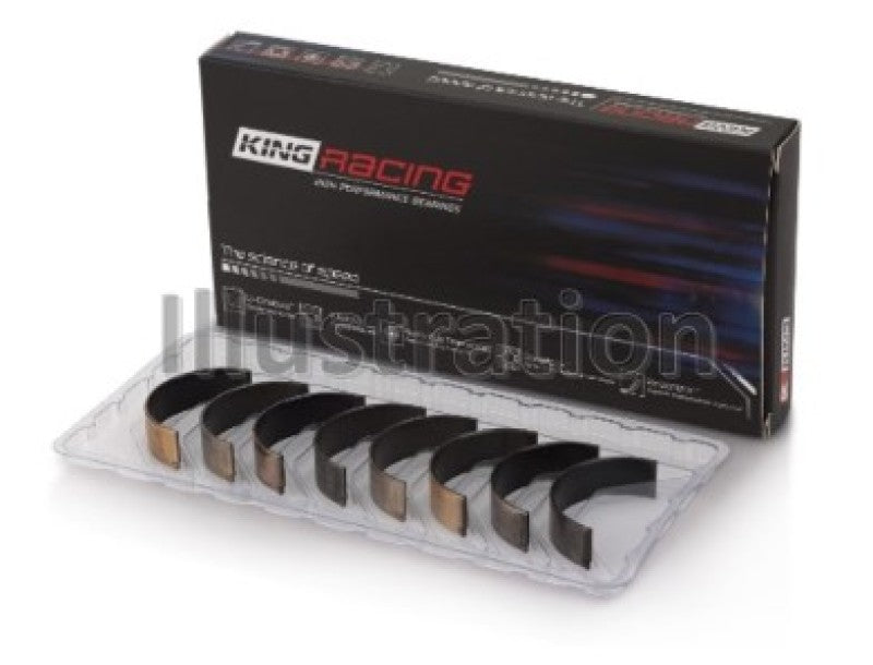 King 07-09 Mazdaspeed 3 L3-VDT MZR DISI (t) Duratec High Performance Rod Bearing Set - Size STD
