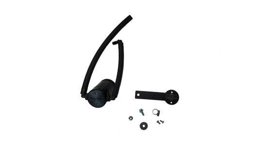 J&amp;L 2022-2026 Nissan Frontier 3.8L V6 Passenger Side Oil Separator 3.0 - Black Anodized