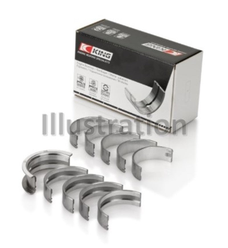 King GM 294/325/345/364CI 4.8/5.3/5.7/6.0L L20/LS1/LS2/LS4/LS6 Main Bearing Set - Size STD