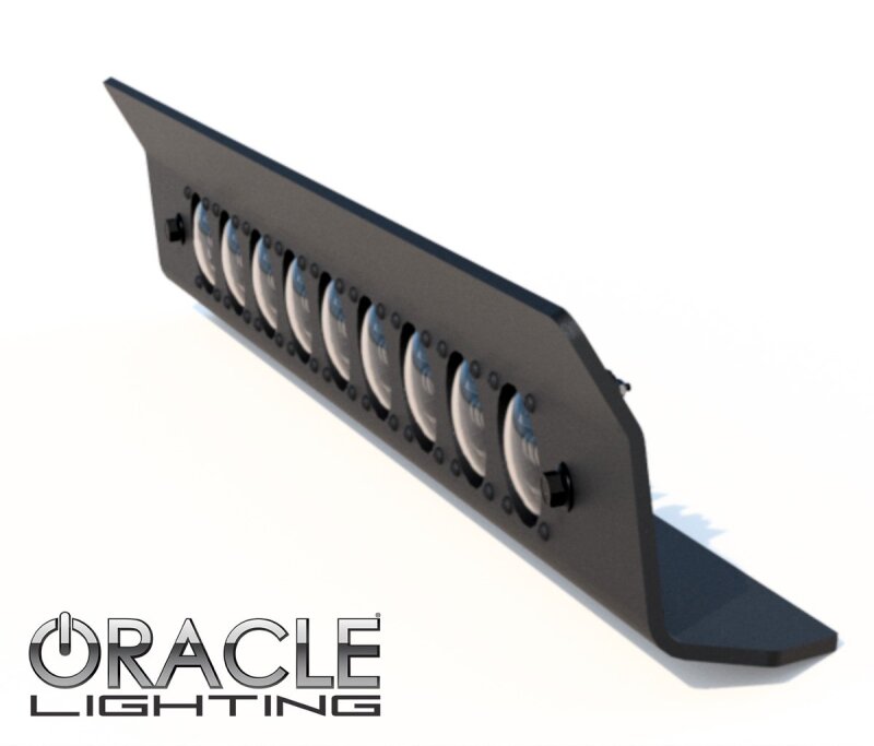 ORACLE Lighting 2019+ Jeep Wrangler JL Skid Plate w/ Integrated LED Emitters - Clear