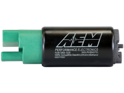 AEM 340LPH 65mm Fuel Pump Kit w/o Mounting Hooks - Ethanol Compatible
