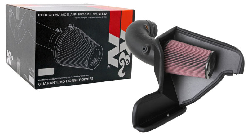 K&N 20-21 Ford Mustang GT500 5.2L V8 AirCharger Performance Intake