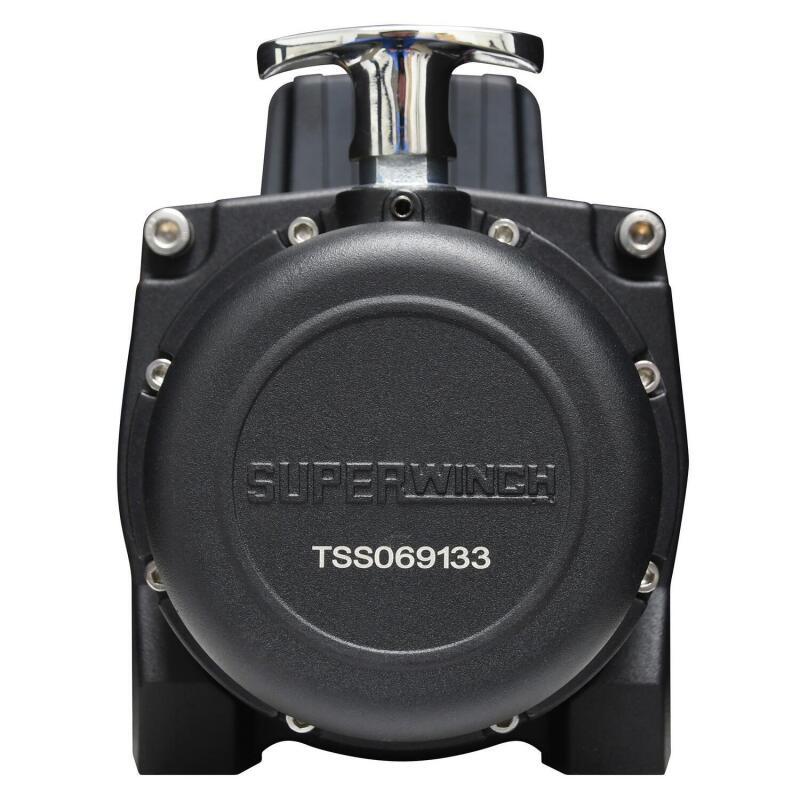 Superwinch 9500 LBS 12V DC 11/32in x 95ft Steel Rope Tiger Shark 9500 Winch