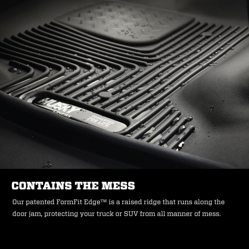 Husky Liners 21-23 Chevrolet Tahoe / GMC Yukon X-act Contour Series 3rd Seat Floor Liners - Black